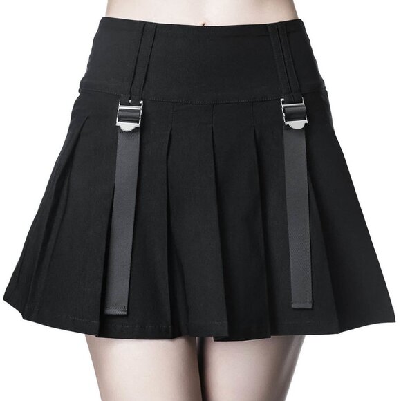 Killstar Analog Mini Skirt - Picture 1 of 5